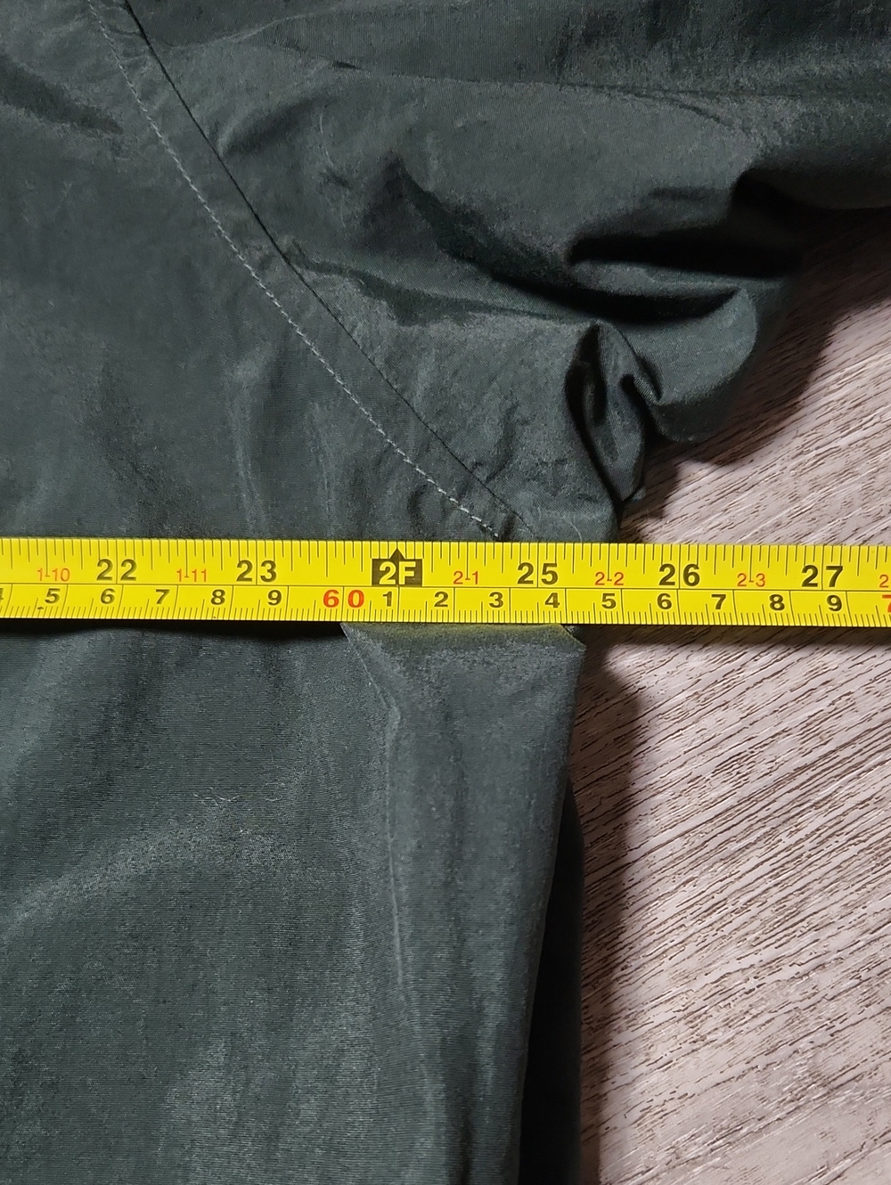 Rare VINTAGE Polo by Ralph Lauren Forest Green Zip-Up Windbreaker Medium - Picture 9 of 10